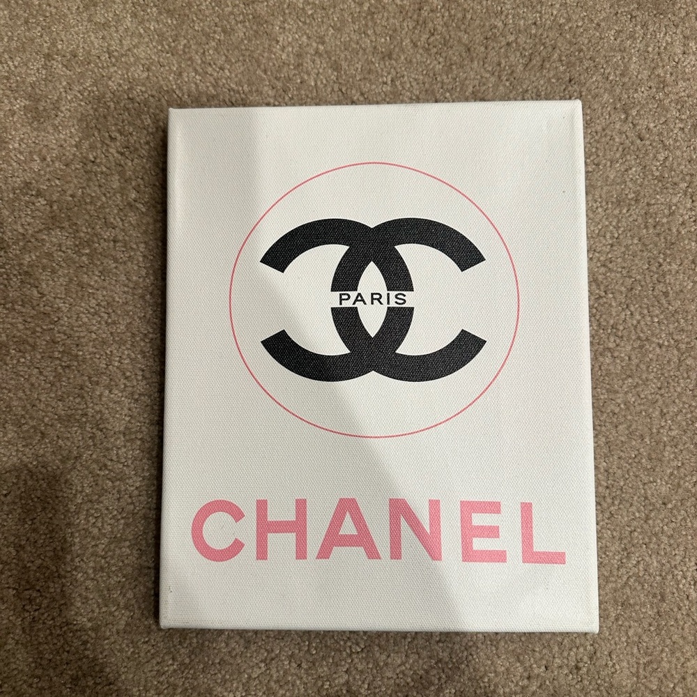 Chanel Logo Canvas Art